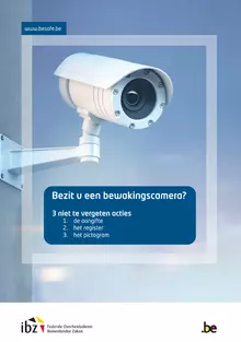 Bewakingscamera - 3 te volgen acties